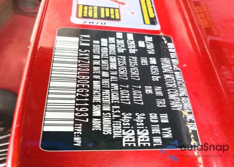 2014 Hyundai Santa Fe Sport from USA, damaged, VIN 5XYZU3LB0EG211937